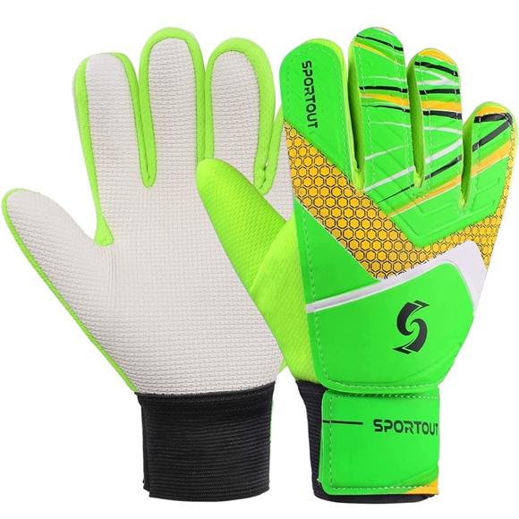 Accessories Sportout Kids Goalkeeper Gloves Soccer Gloves With Double Wrist Protection Sz 6